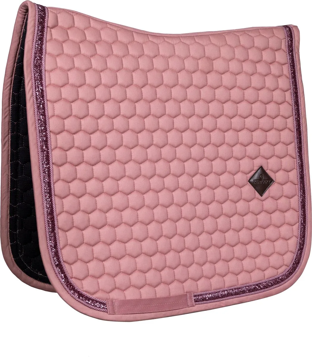 Zadeldoek glitter band dressage fra Kentucky Horsewear i Fuchsia – produktbillede