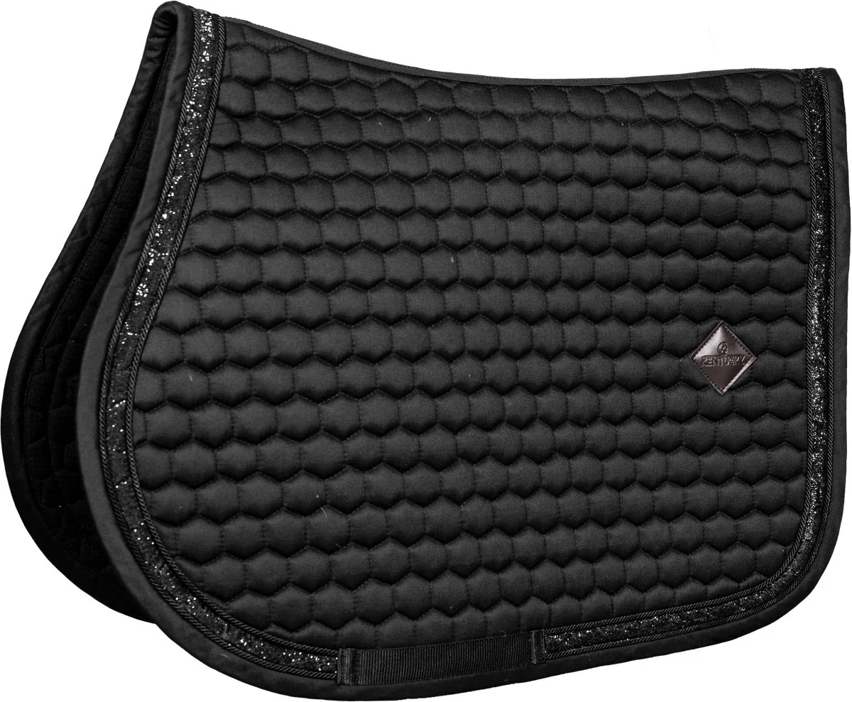 Zadeldoek glitter band jumping von Kentucky Horsewear in Schwarz – Produktfoto