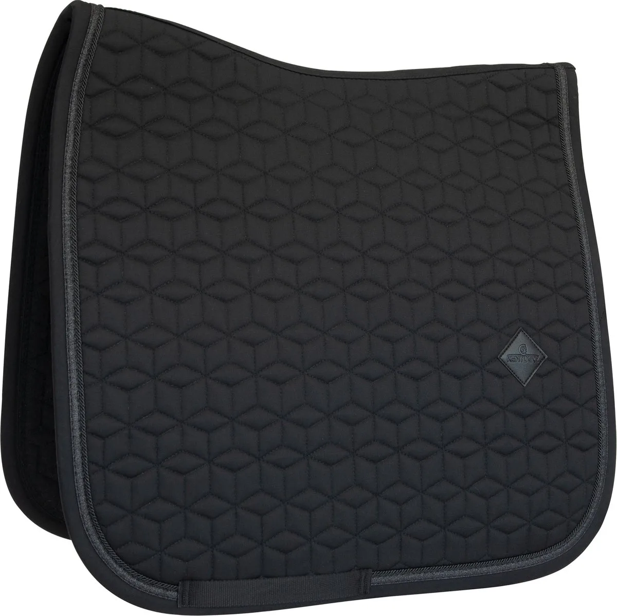 Zadeldoek glitter rope dressage von Kentucky Horsewear in Schwarz – Produktfoto