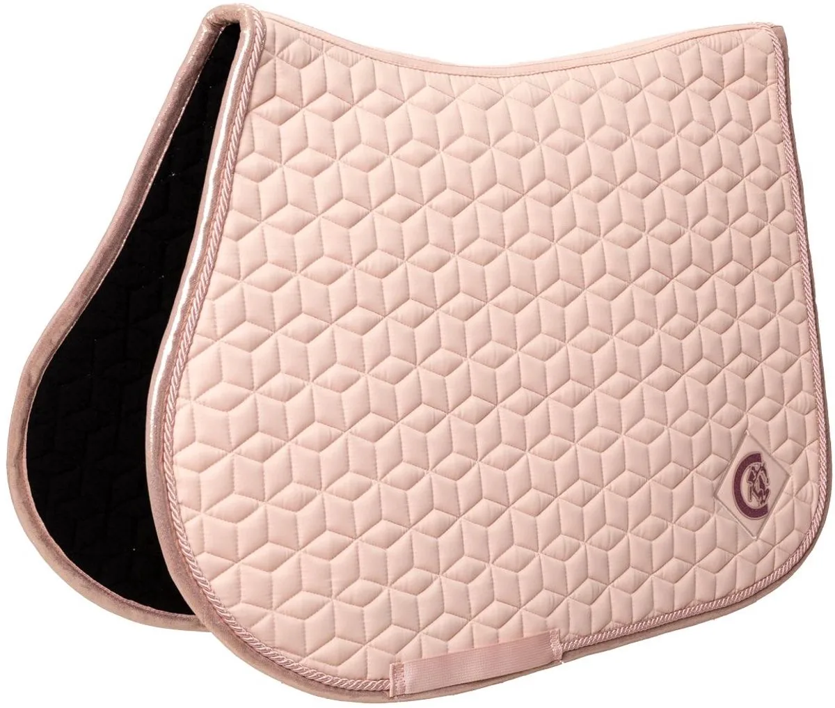 Zadeldoek glitter sprankelend jumping oude roos von Kentucky Horsewear in Oudroze – Produktfoto