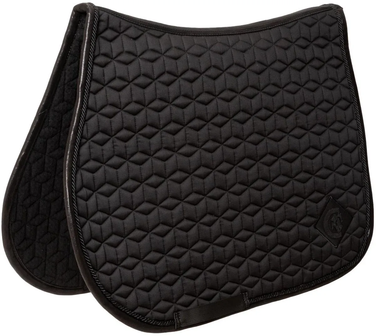 Zadeldoek glitter sprankelend jumping von Kentucky Horsewear in Schwarz – Produktfoto