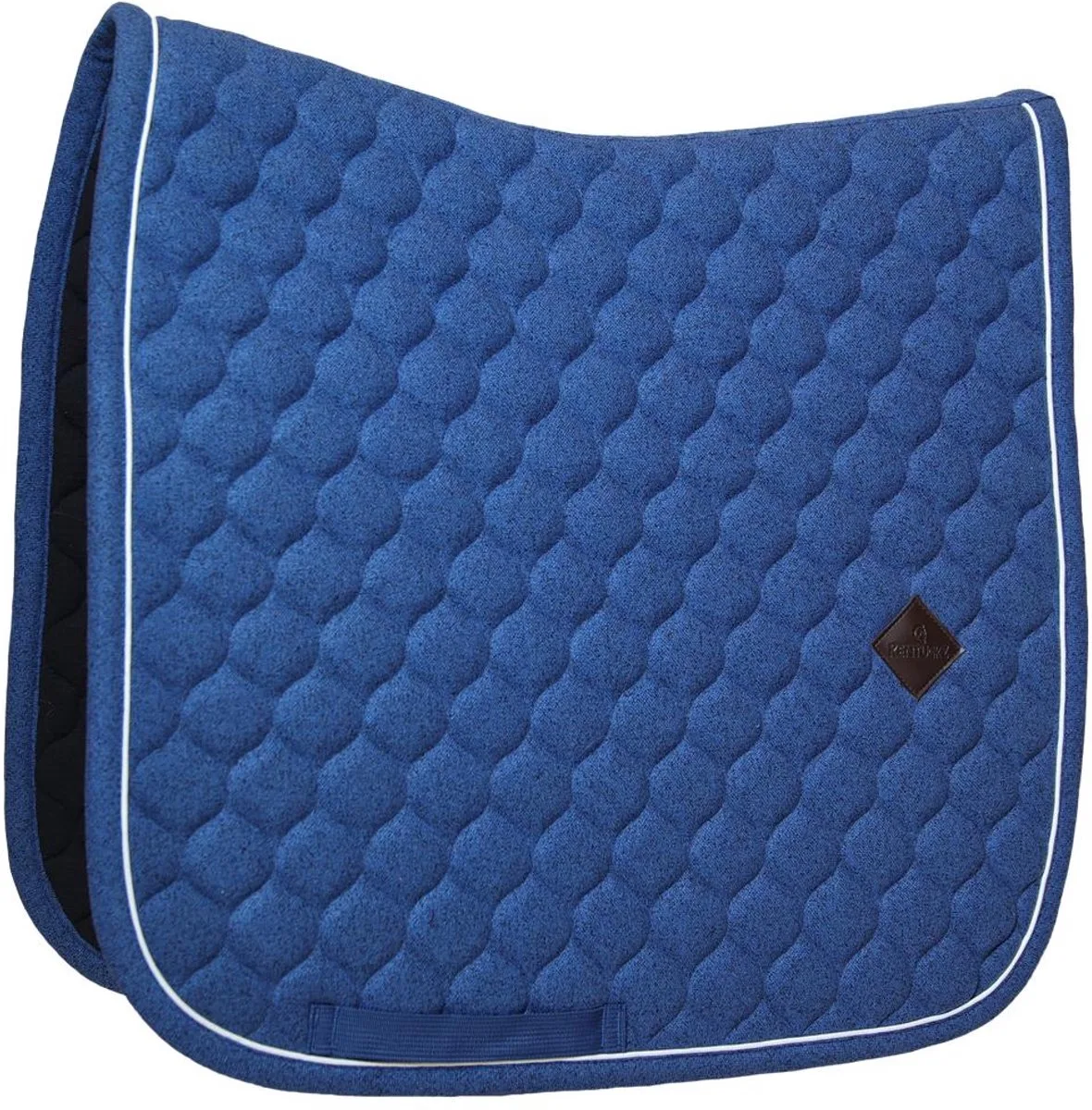 Zadeldoek melange dressuur marine fra Kentucky Horsewear i Marineblauw – produktbillede