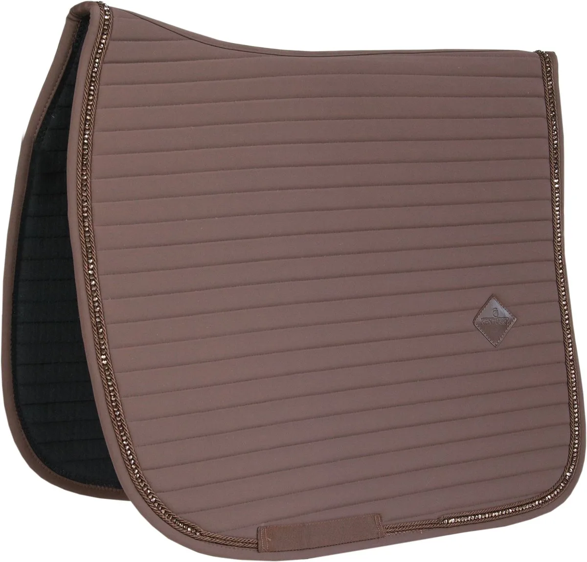 Zadeldoek Pearls dressuur fra Kentucky Horsewear i Brun – produktbillede