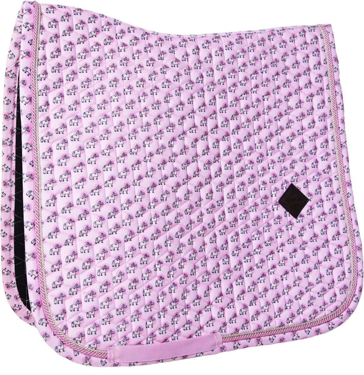 Zadeldoek sammy collection dresuur oude roos fra Kentucky Horsewear i Oudroze – produktbillede