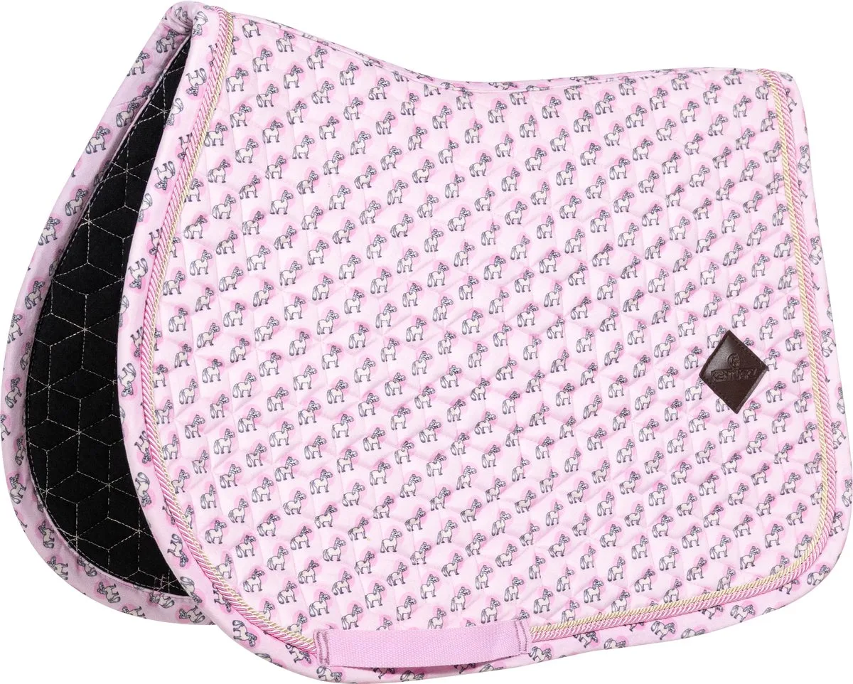 Zadeldoek sammy collection springen oude roos fra Kentucky Horsewear i Oudroze – produktbillede