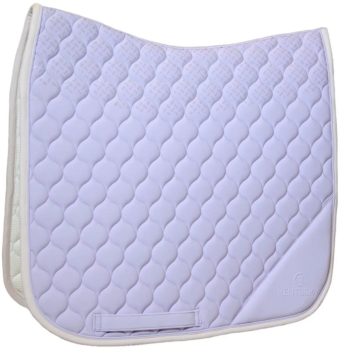 Zadeldoek softshell onion quilt jumping licht purple-licht rose von Kentucky Horsewear in Lichtpaars – Produktfoto