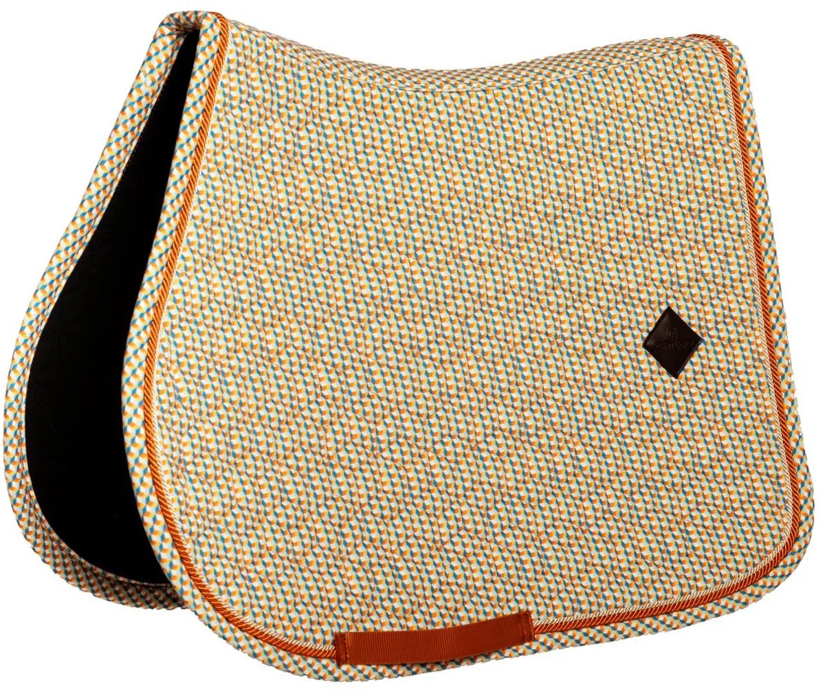 Zadeldoek velvet cubes printing colorful jumping by Kentucky Horsewear in Kleurrijk – product photo