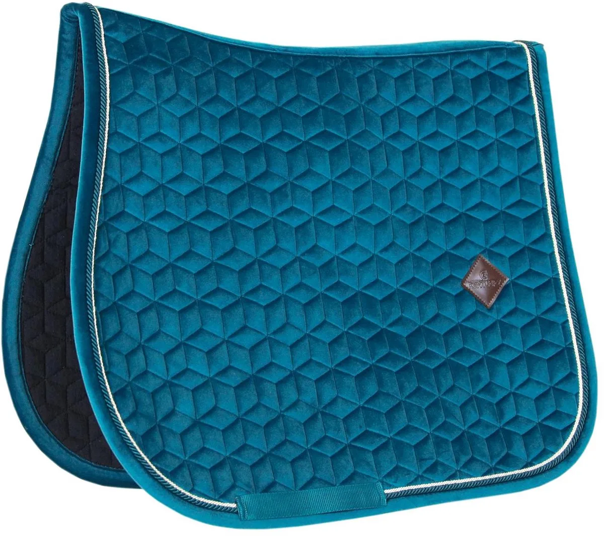 Zadeldoek velvet jumping cob de Kentucky Horsewear en Smaragd – photo produit