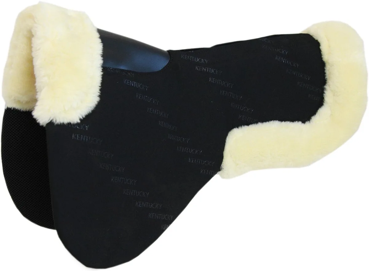 Zadelonderlegger - zwart/Bont - Halfdpad Impact Equalizer - 10mm by Kentucky Horsewear in Black – product photo