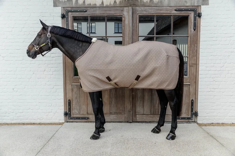 zweetdeken 4D Spacer - 145-6'6 by Kentucky Horsewear in Beige – product photo