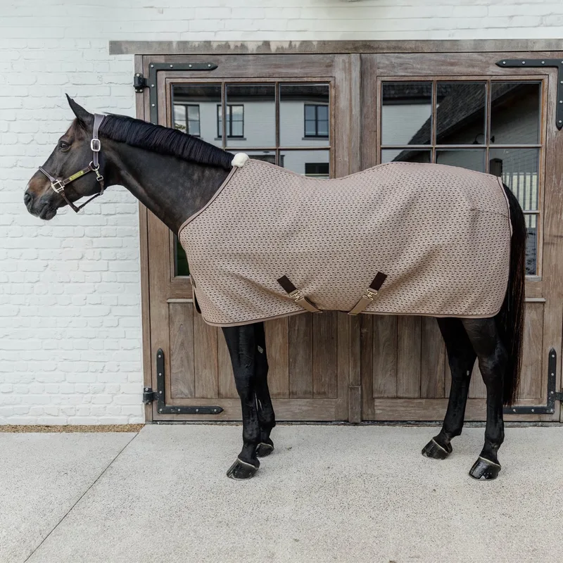 zweetdeken 4D Spacer - 155-6'9 de Kentucky Horsewear en Beige – photo produit