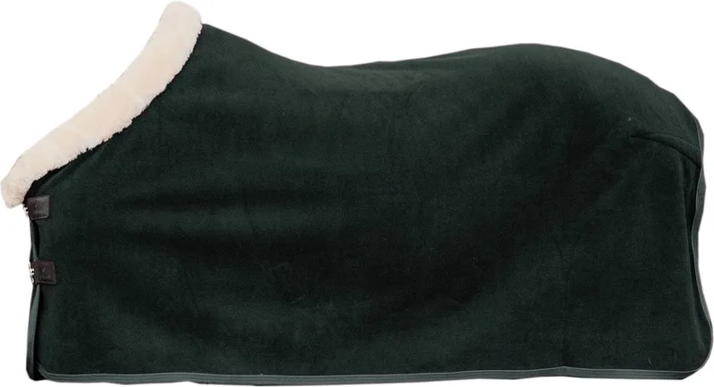 Zweetdeken - Fleece - 155 van Kentucky Horsewear in Dennengroen – productfoto