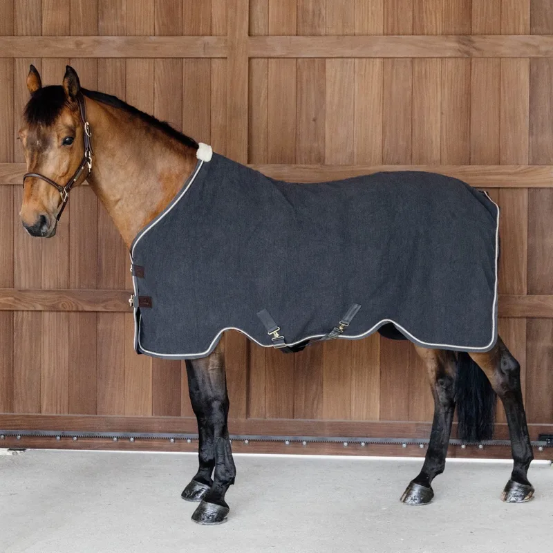 Zweetdeken vegan wool 140-6'3 von Kentucky Horsewear in Grau – Produktfoto