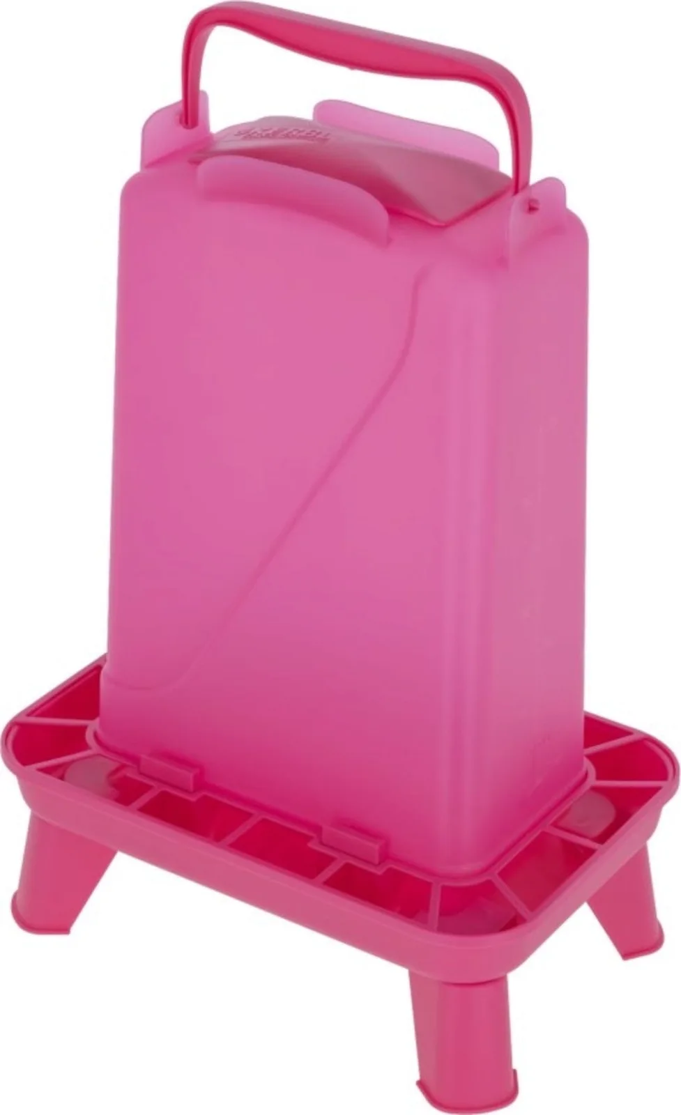 Futterautomat für Geflügel pink - 5,5 l van Kerbl – productfoto