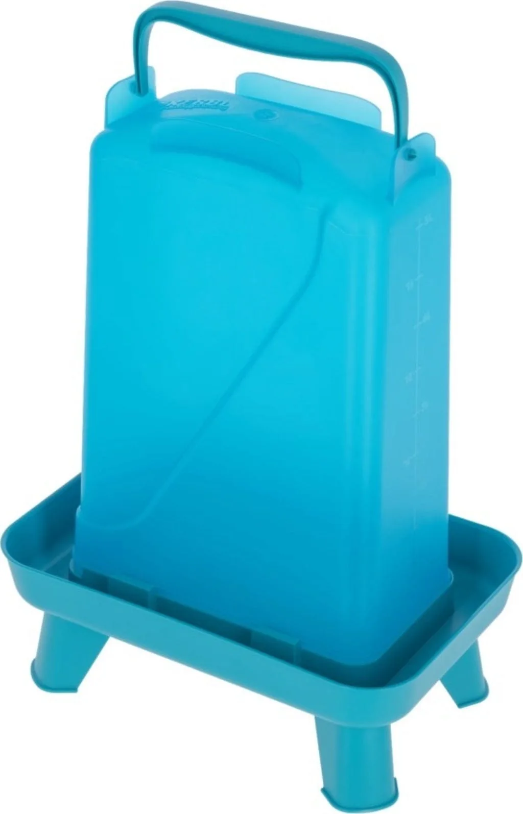 Geflügeltränke rechteckig blau - 3,5 l fra Kerbl – produktbillede