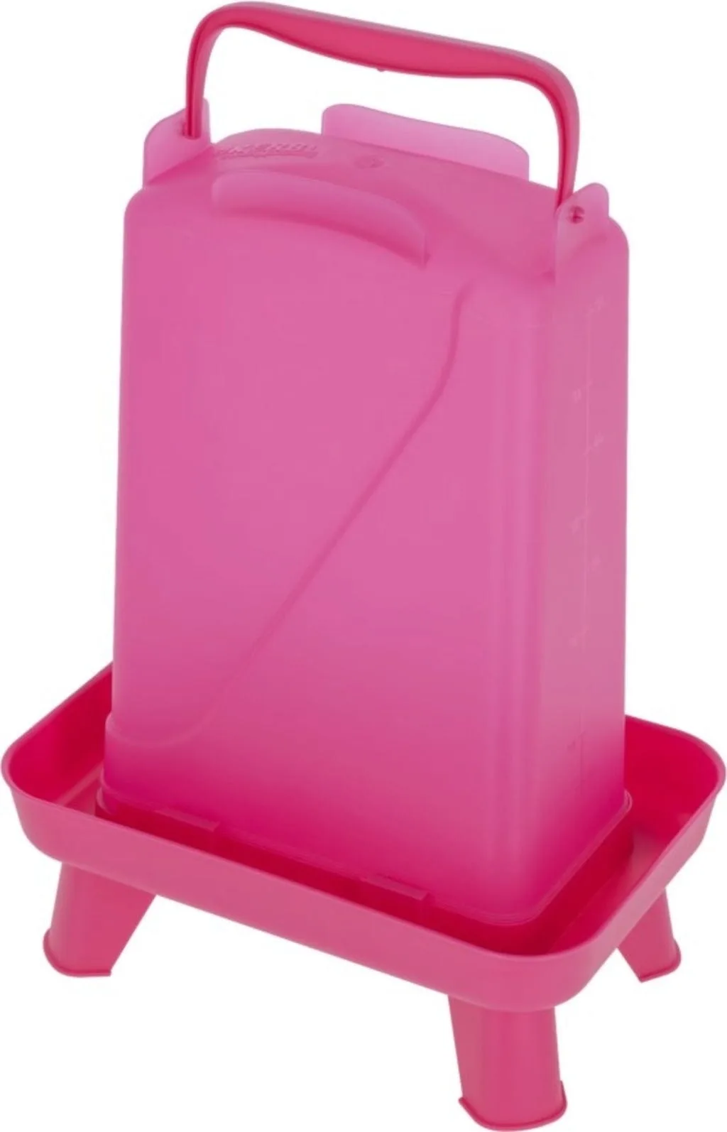 Geflügeltränke rechteckig pink - 3,5 l från Kerbl – produktbild