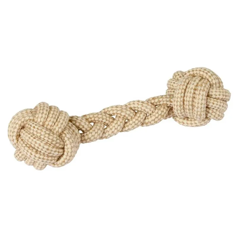Halter M jute/katoen 7x25cm de Kerbl en Beige – photo produit 2 sur 3