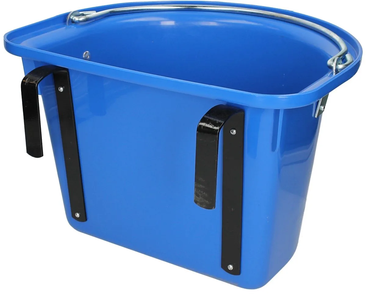 Hangvoerbak Carry Kerbl Kunststof van Kerbl in Blauw – productfoto