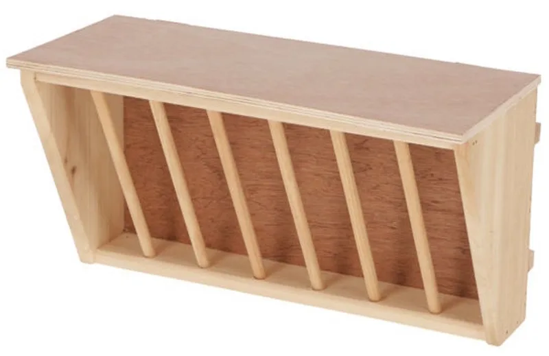 Hooiruif Met Zitplank by Kerbl in Beige – product photo