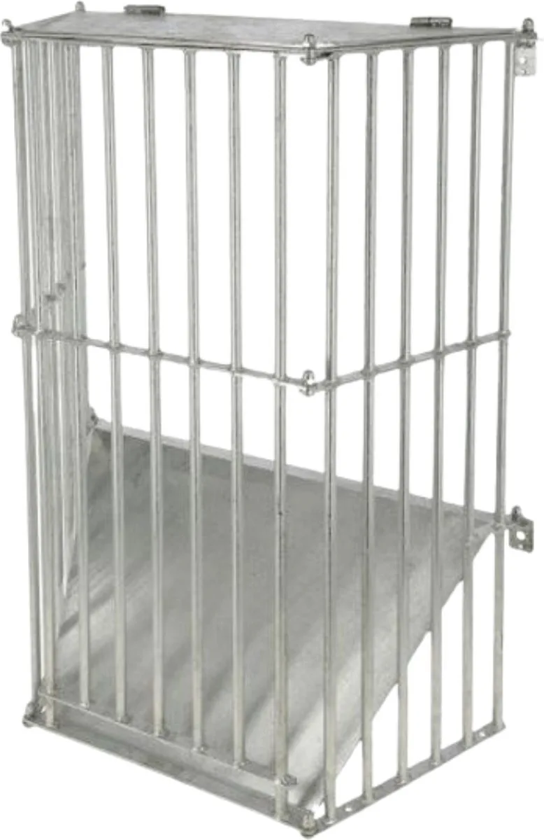 Hooiruif Slowfeeder Hooibesparend från Kerbl i Silver – produktbild