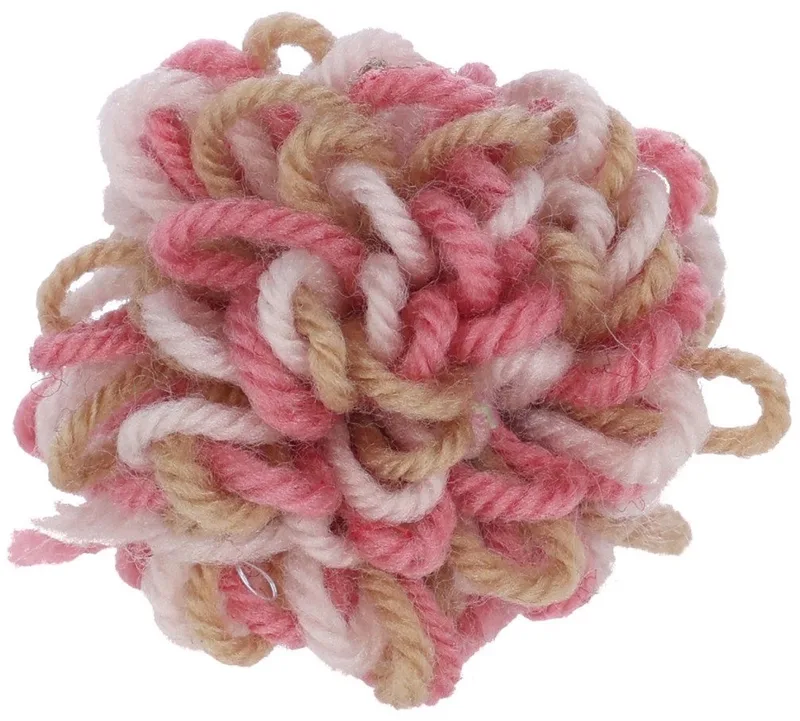 Kattenspeeltje Harig Balletje by Kerbl in White – product photo