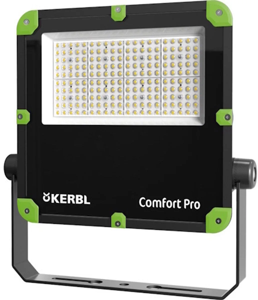 LED-Schijnwerper Comfort Pro 100W van Kerbl in Groen – productfoto