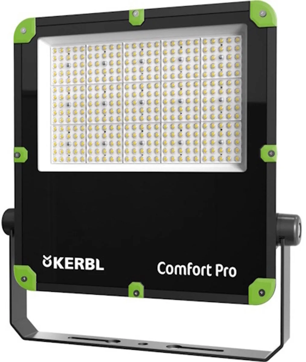 LED-Schijnwerper Comfort Pro 200W van Kerbl in Groen – productfoto