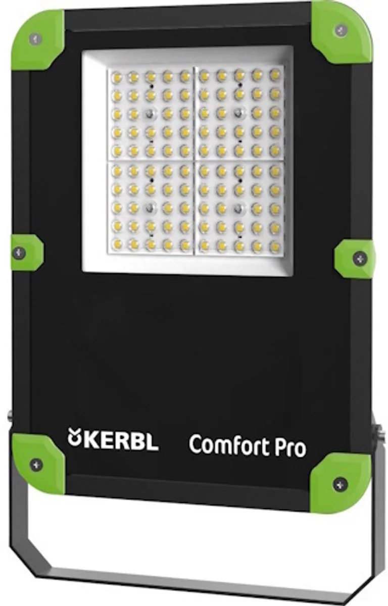 LED-Schijnwerper Comfort Pro 50W van Kerbl in Zwart – productfoto