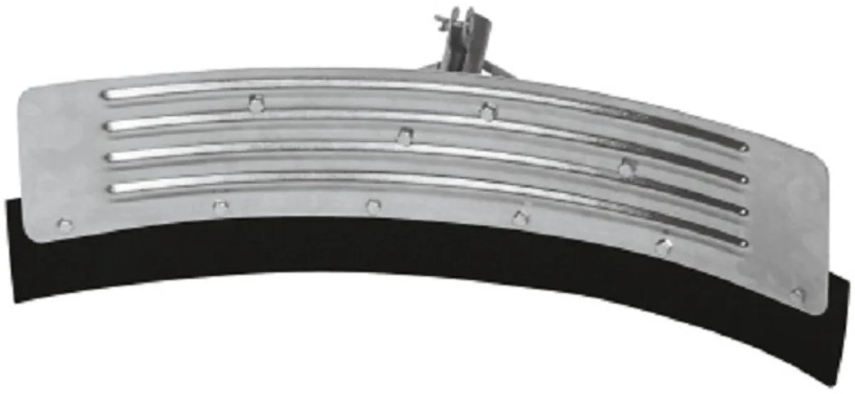 Mestschuif halfrond gegalvaniseerd 66cm van Kerbl in Zilver – productfoto