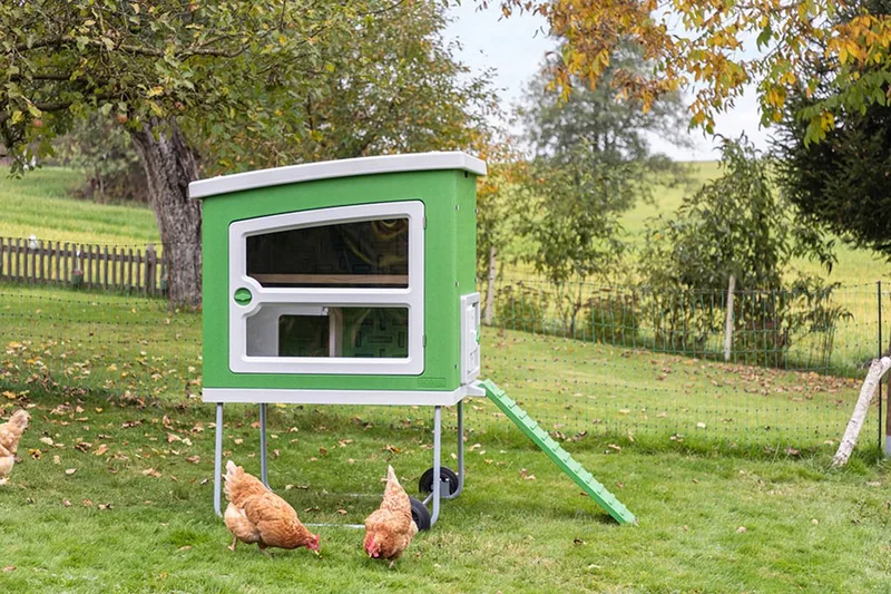 MobileCoop kunststof kippenhok KERBL by Kerbl in Green, White – product photo
