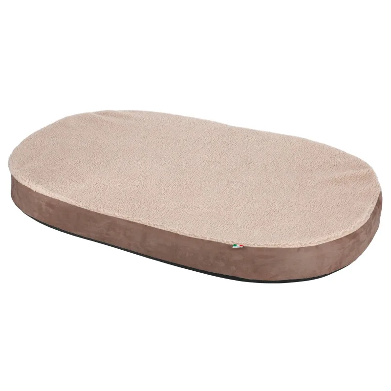 Pet Matratze für Hunde Memory-Foam, Taupe/Beige, 72x52x8cm XL fra Kerbl i Regular – produktbillede