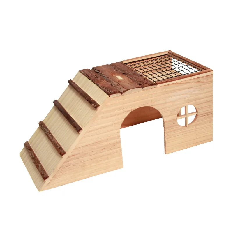 Pet Nagerhaus mit Rampe und Futterplatz Nature van Kerbl in Regular – productfoto