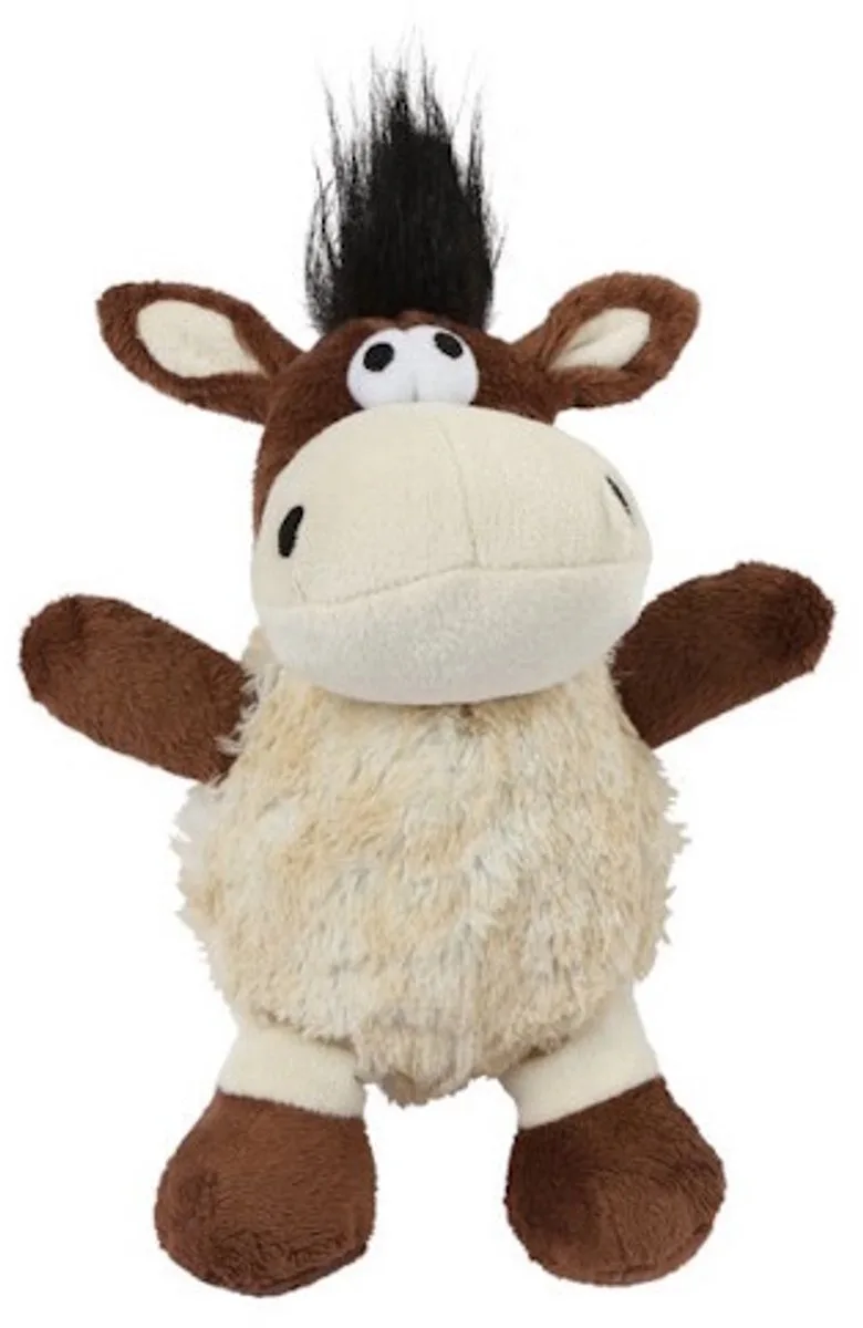 Shaggy Ezel Hondenspeeltje by Kerbl in Brown – product photo