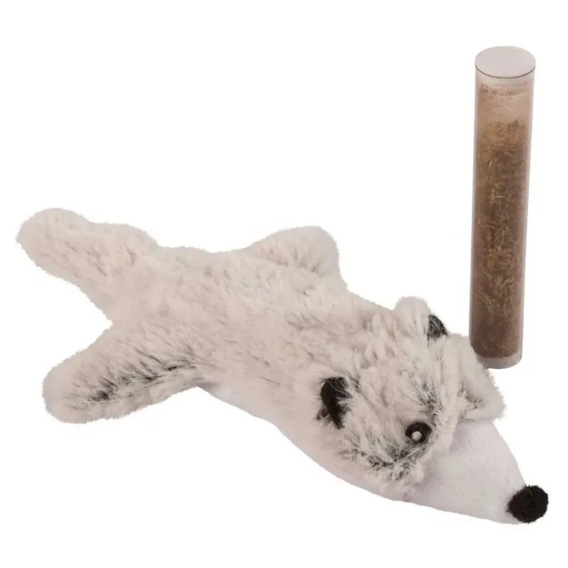Spielzeug-hermelin Mit Katzenminze 9cm von Kerbl – Produktfoto 1 von 2