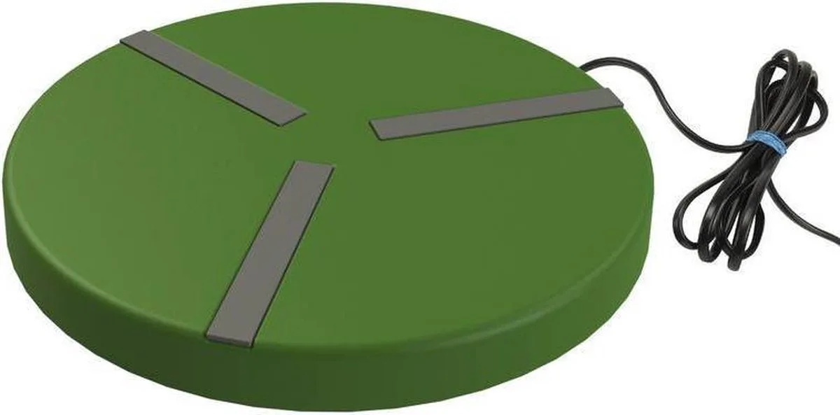 verwarmingsplaatje voor pluimveewaterbak 30 cm 22 W 70237 by Kerbl in Green – product photo