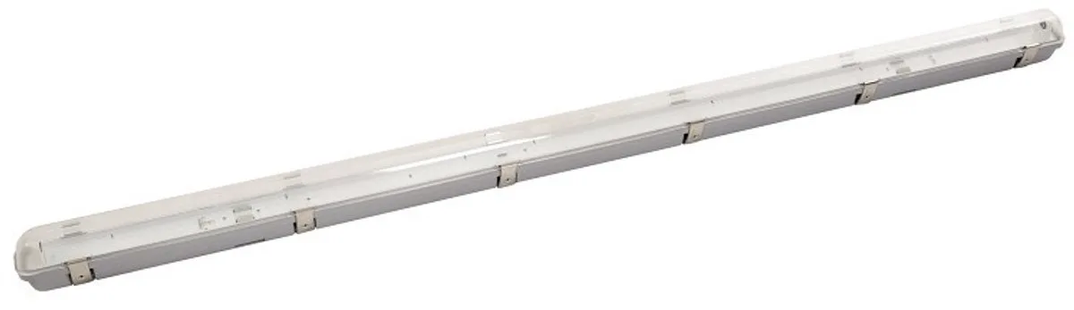 Waterdicht armatuur voor LED TL-buis 150cm van Kerbl in Grijs – productfoto