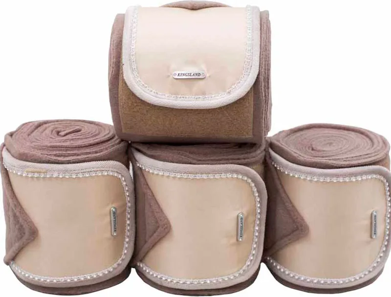 Fleece Bandages Oktober Cinder - One size size de Kingsland en Beige – photo produit