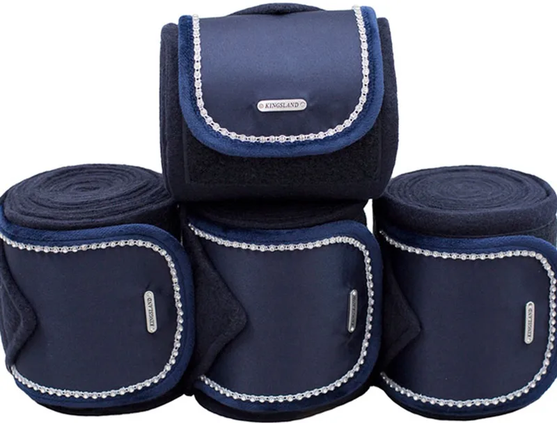 Fleece Bandages Oktober - One size size de Kingsland en Bleu foncé – photo produit