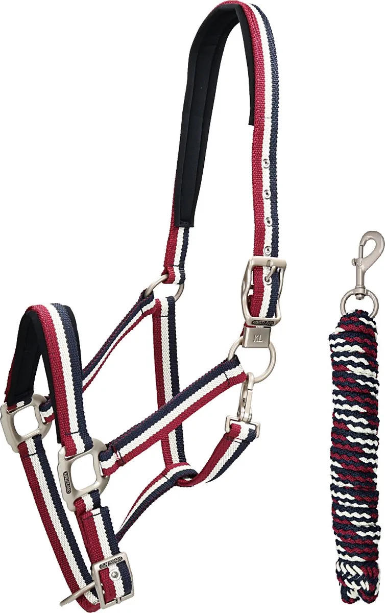 Halsterset Fleece - pony von Kingsland in Mehrfarbig – Produktfoto