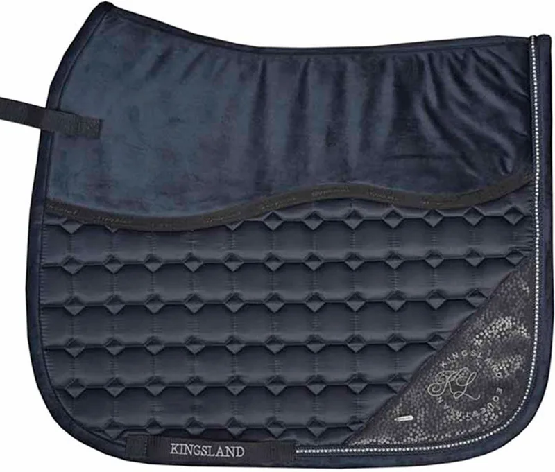 Zadeldek Odessa Navy - Pony by Kingsland in Blue – product photo