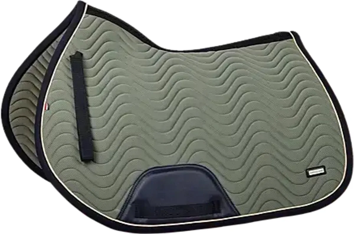 Zadeldekje Lucca Cooling Green agave - Full Dressuur | Zadeldekje paard de Kingsland en Vert – photo produit