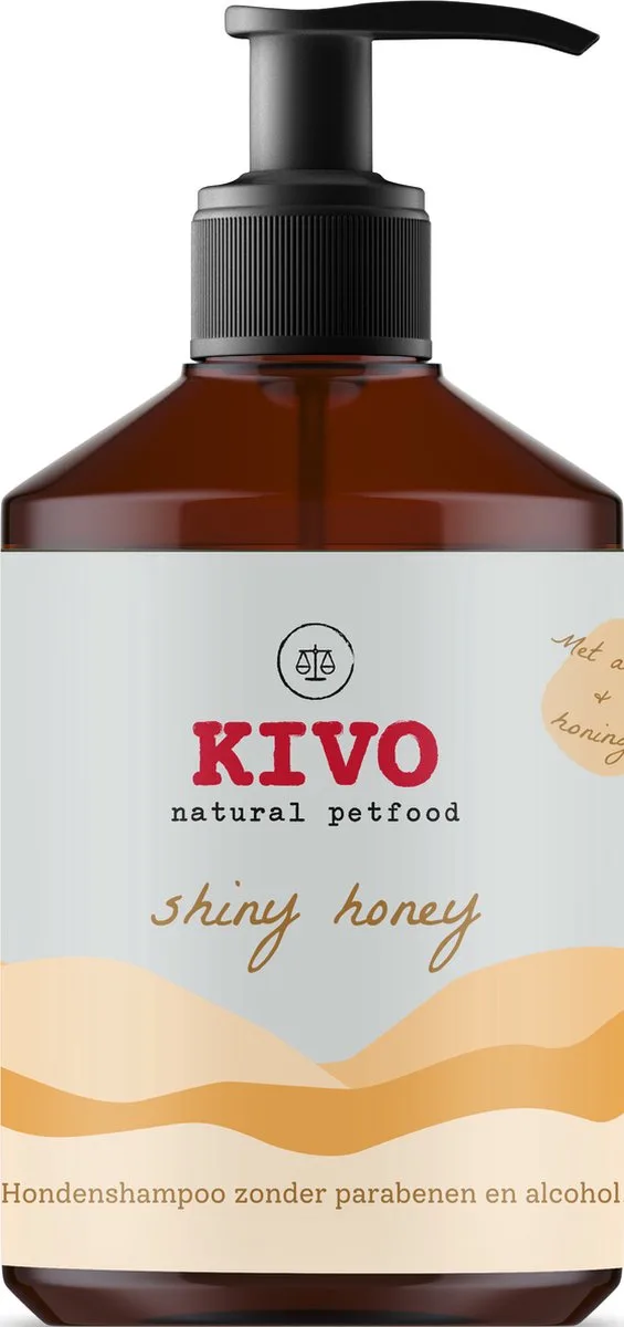 Hondenshampoo Shiny Honey 500 ml - Vrij van parabenen & PH- neutraal