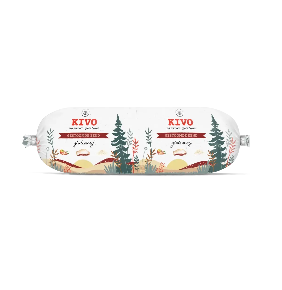 Kivo Houdbare Worst Eend de Kivo Petfood – photo produit