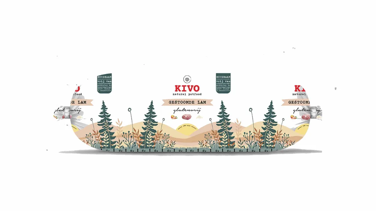 Kivo Houdbare worst lam van Kivo Petfood – productfoto