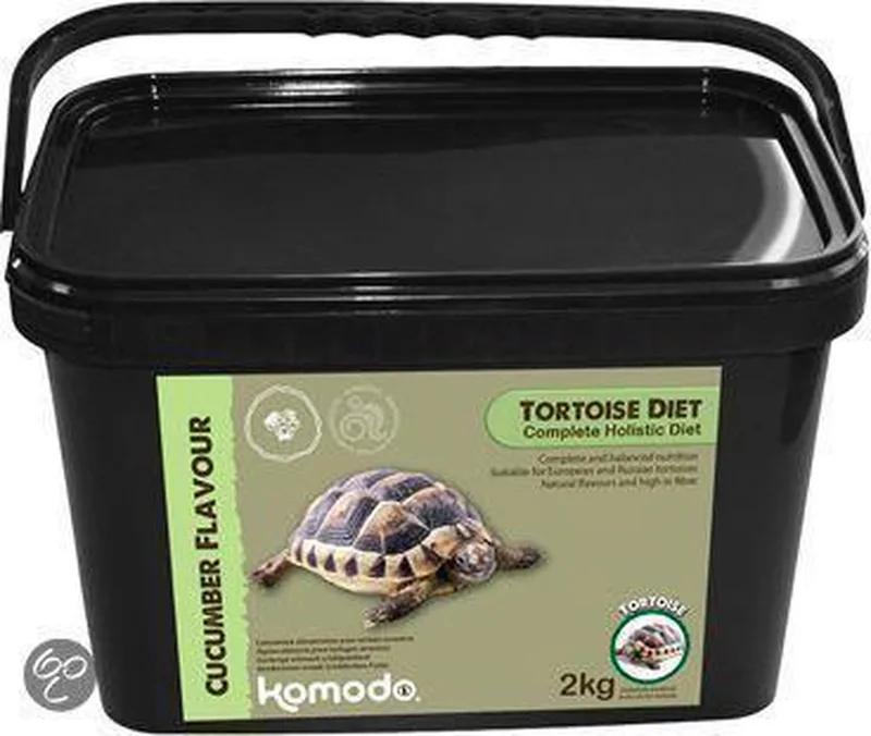 Schildpadvoer - Komkommer Pellets - Compleetvoer 2kg voor Europese en Mediterrane Schildpadden von Komodo – Produktfoto