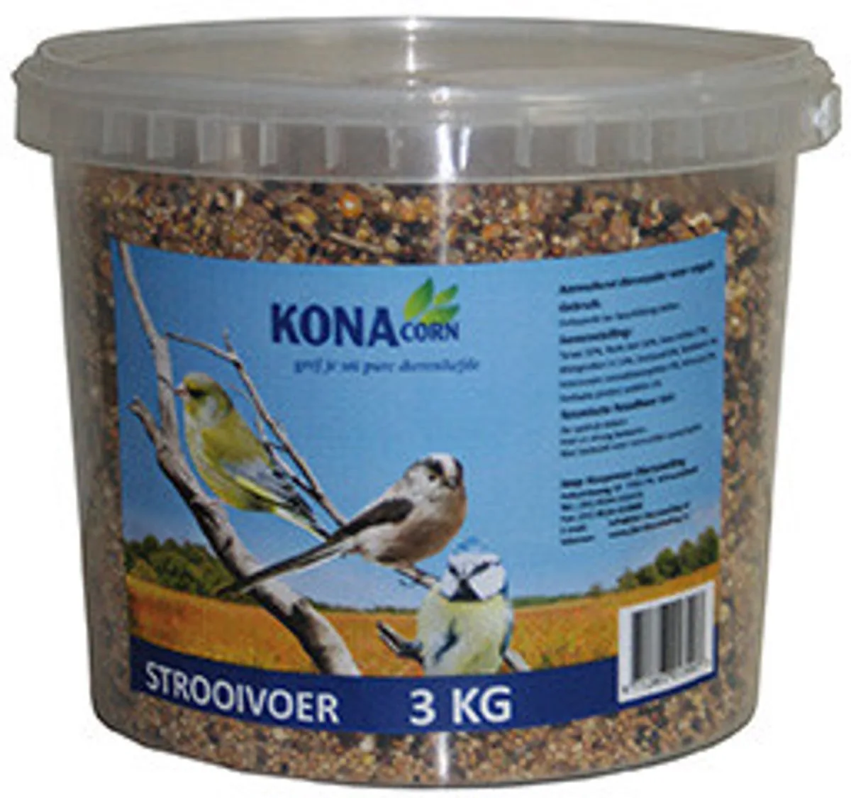 kc strooivoer emmer van Konacorn – productfoto