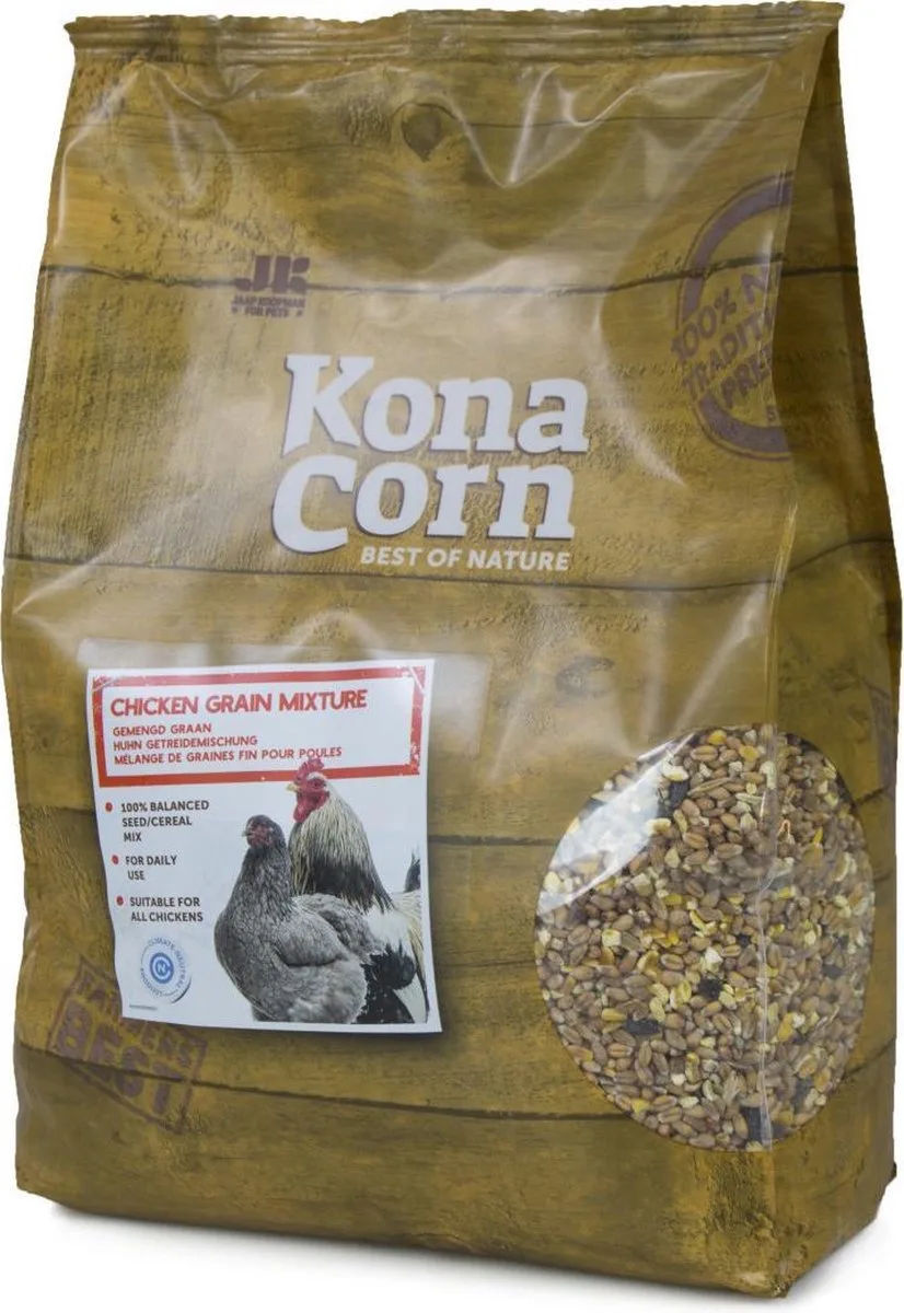 Kippen Granen Mix | 4 kg Pluimveevoer de Konacorn – photo produit