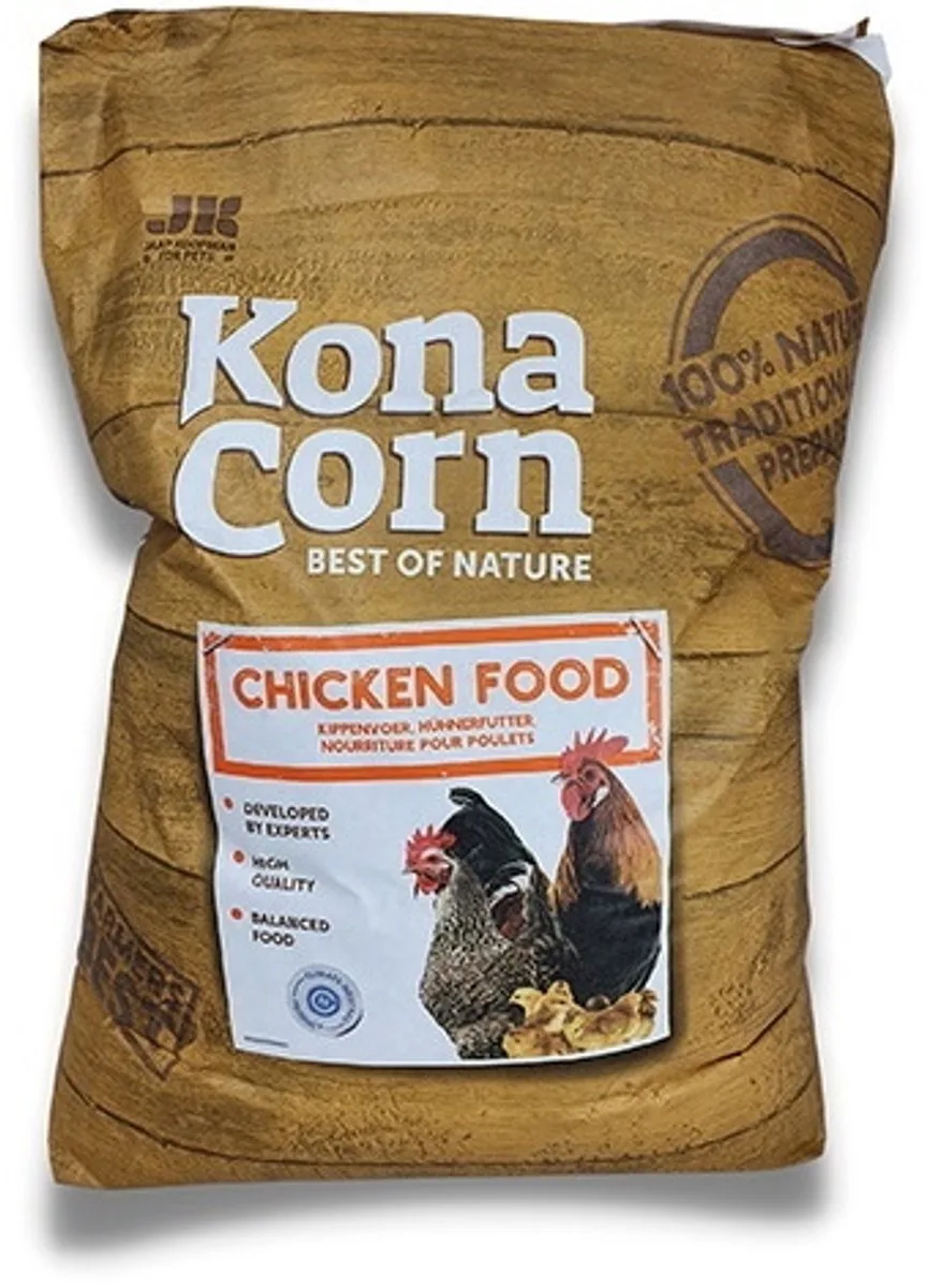Kuikenmeel (0-8 Weken) | 15 kg Pluimveevoer de Konacorn – photo produit