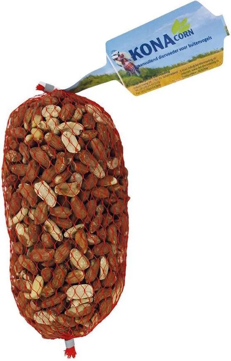 Rode Pinda Netje | 200 gr Vogelvoer by Konacorn – product photo
