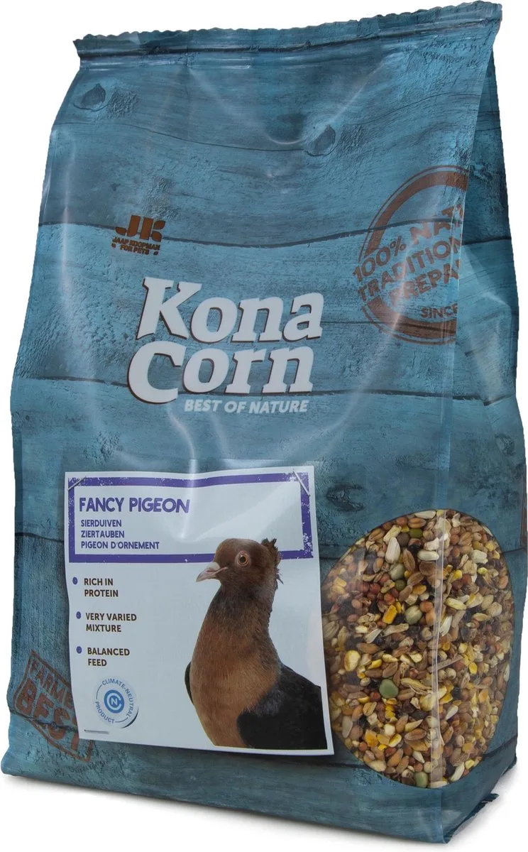 Vogelvoer 1,8 kg | Konacorn Sierduif de Konacorn – photo produit